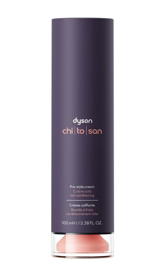 Dyson Chitosan™ Pre-style cream (Straight to wavy rich 100ml)