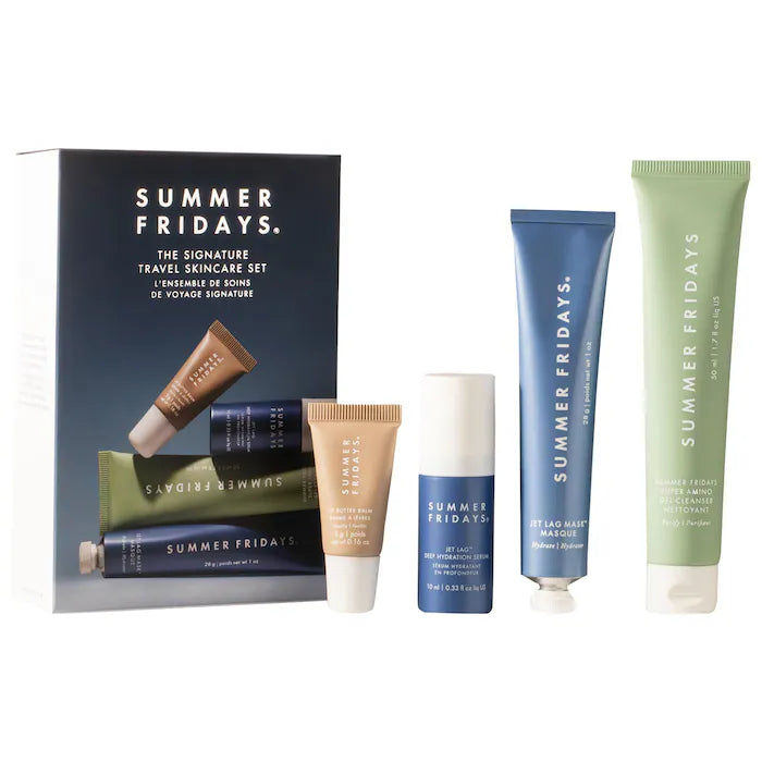 Summer Fridays
The Signature Travel Skincare Set