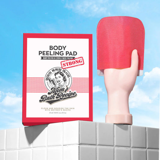 Mom's Bath Recipe Body Peeling Pad Trouble 25ml - 1 pcs - strong